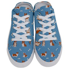 Cute Corgi Dogs Half Slippers by SychEva