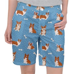 Cute Corgi Dogs Pocket Shorts by SychEva