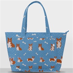 Cute Corgi Dogs Back Pocket Shoulder Bag  by SychEva