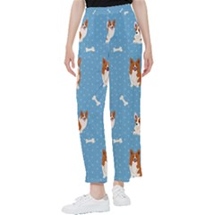 Cute Corgi Dogs Women s Pants  by SychEva