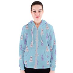 Dalmatians Are Cute Dogs Women s Zipper Hoodie by SychEva