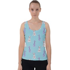 Dalmatians Are Cute Dogs Velvet Tank Top