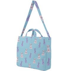 Dalmatians Are Cute Dogs Square Shoulder Tote Bag by SychEva