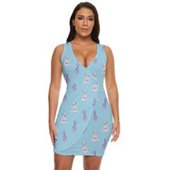 Dalmatians Are Cute Dogs Draped Bodycon Dress