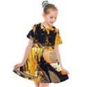 before the Easter Kids  Short Sleeve Shirt Dress View1