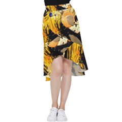 Before The Easter Frill Hi Low Chiffon Skirt