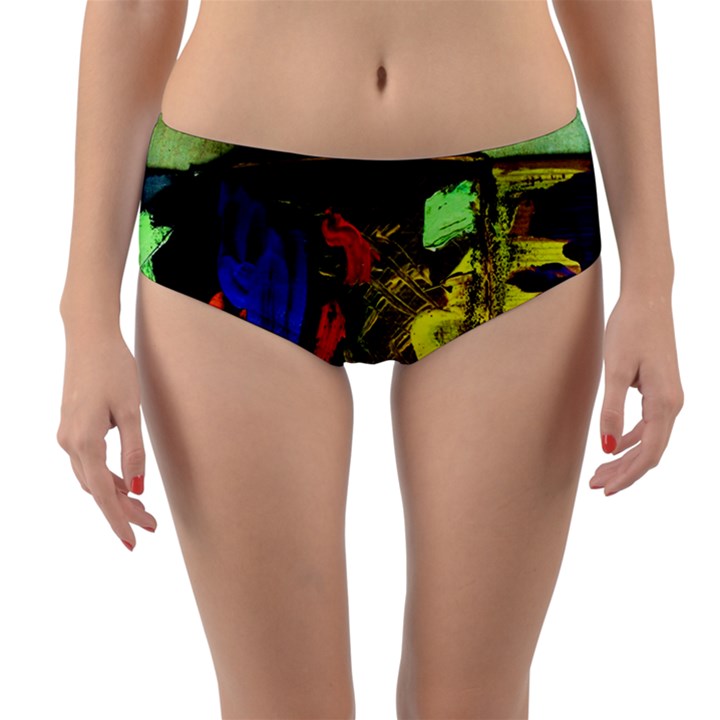 435815926579398 - I wonder Reversible Mid-Waist Bikini Bottoms