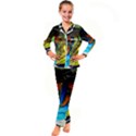 435815926579398 - I wonder Kid s Satin Long Sleeve Pajamas Set View1