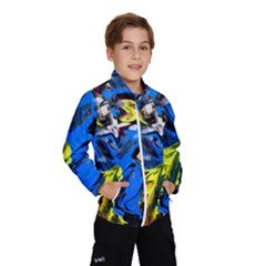 Blue Bird-1-1 Kids  Windbreaker by bestdesignintheworld