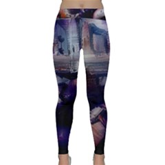 Fog-1-1 Classic Yoga Leggings by bestdesignintheworld