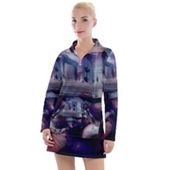 Fog-1-1 Women s Long Sleeve Casual Dress by bestdesignintheworld