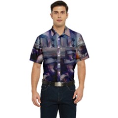 Fog-1-1 Men s Short Sleeve Pocket Shirt 