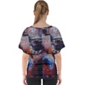 Fog-1-2 V-Neck Dolman Drape Top View2