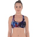 Fog-1-2 Cross Back Hipster Bikini Top  View1