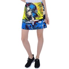 Blue Bird-1-4 Tennis Skirt by bestdesignintheworld