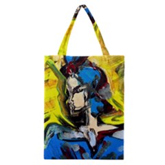 Blue Bird-1-4 Classic Tote Bag by bestdesignintheworld