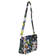 Snow In A City-1-1 Shoulder Bag with Back Zipper