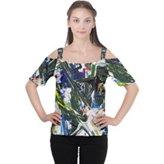 Snow In A City-1-1 Cutout Shoulder Tee