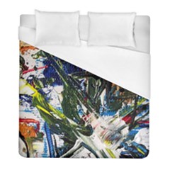 Snow In A City-1-1 Duvet Cover (full/ Double Size) by bestdesignintheworld