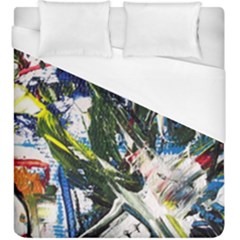 Snow In A City-1-1 Duvet Cover (King Size)