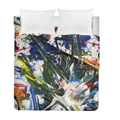 Snow In A City-1-1 Duvet Cover Double Side (Full/ Double Size)