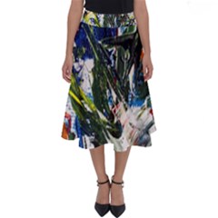 Snow In A City-1-1 Perfect Length Midi Skirt