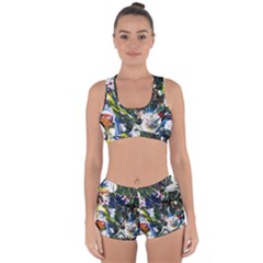 Snow In A City-1-1 Racerback Boyleg Bikini Set