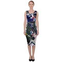 Snow In A City-1-1 Sleeveless Pencil Dress