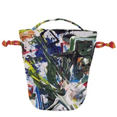 Snow In A City-1-1 Drawstring Bucket Bag