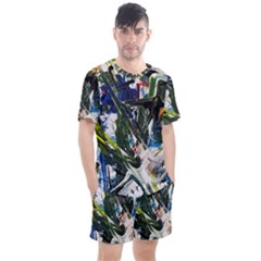 Snow In A City-1-1 Men s Mesh Tee and Shorts Set