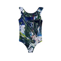 Snow In A City-1-1 Kids  Frill Swimsuit