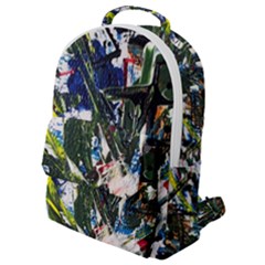 Snow In A City-1-1 Flap Pocket Backpack (Small)