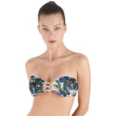 Snow In A City-1-1 Twist Bandeau Bikini Top