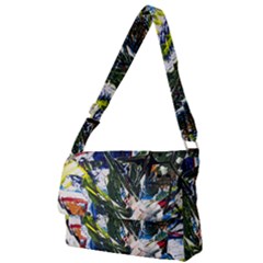 Snow In A City-1-1 Full Print Messenger Bag (L)