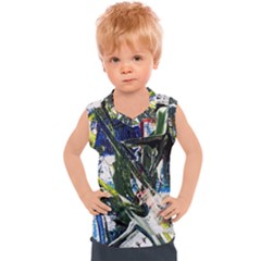 Snow In A City-1-1 Kids  Sport Tank Top