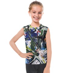 Snow In A City-1-1 Kids  Mesh Tank Top