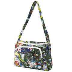 Snow In A City-1-1 Front Pocket Crossbody Bag