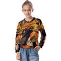 Before The Easter-1-2 Kids  Long Sleeve Tee with Frill  View1