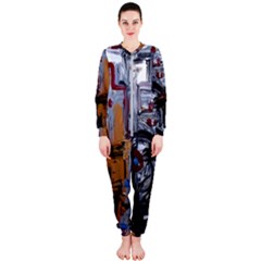 Trip In A Woods-1-1 Onepiece Jumpsuit (ladies) 