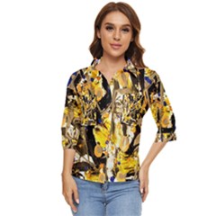 Before The Easter-1-6 Women s Quarter Sleeve Pocket Shirt