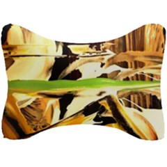 Grasshopper-1-1 Seat Head Rest Cushion by bestdesignintheworld