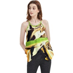 Grasshopper-1-1 Flowy Camisole Tank Top by bestdesignintheworld