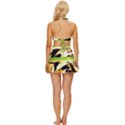 Grasshopper-1-1 Vintage Style Bikini Top and Skirt Set  View4