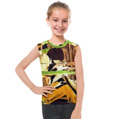 Grasshopper-1-1 Kids  Mesh Tank Top