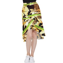 Grasshopper-1-1 Frill Hi Low Chiffon Skirt