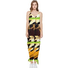 Grasshopper-1-1 Sleeveless Tie Ankle Jumpsuit