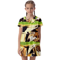 Grasshopper-1-1 Kids  Asymmetric Collar Dress