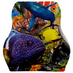 The Life Aquatic Car Seat Velour Cushion  by impacteesstreetwearcollage