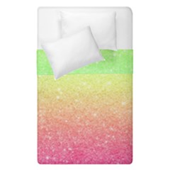 Ombre Glitter  Duvet Cover Double Side (single Size) by Colorfulart23