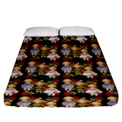 Dindollyblack Fitted Sheet (king Size) by snowwhitegirl